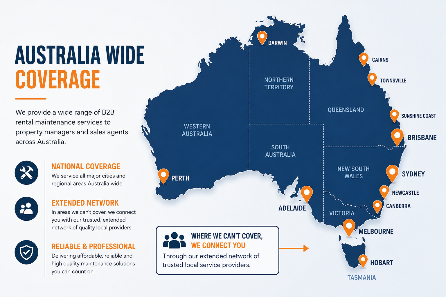 Australia Wide Coverage